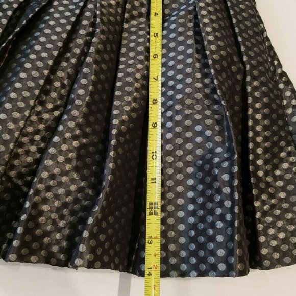 NEW JACADI PARIS PLEATED POLKA DOT SKIRT - SIZE 10A - Picture 4 of 5